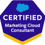Salesforce certified Marketing Cloud Consultant